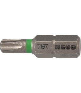 Embout HECO-Drive, HD-15 anneau rouge, UE 10 pièces