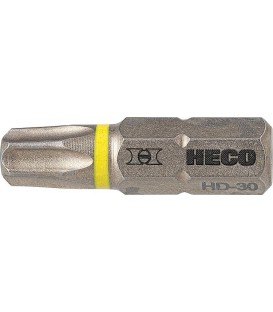 Embout HECO-Drive, HD-15 anneau rouge, UE 10 pièces