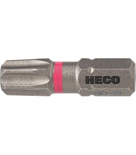 Embout HECO-Drive, HD-15 anneau rouge, UE 10 pièces