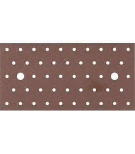 Plaque perforée DURAVIS® 200 x 100 x 2 mm, matériau : Acier, galvanisé sendzimir, surface : brun rouille