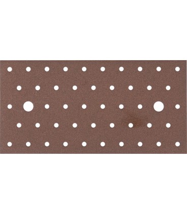 Plaque perforée DURAVIS® 200 x 100 x 2 mm, matériau : Acier, galvanisé sendzimir, surface : brun rouille