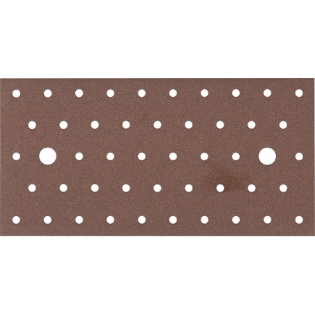 Plaque perforée DURAVIS® 200 x 100 x 2 mm, matériau : Acier, galvanisé sendzimir, surface : brun rouille