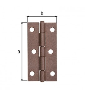 Charnière DURAVIS® 80 x 40 x 1,25 mm,