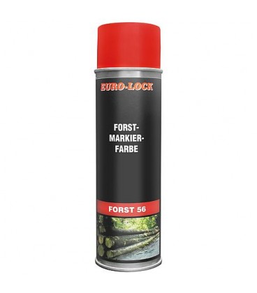 Peinture de marquage orange fluo EURO-LOCK LOS 5603 bombe aérosol 500ml