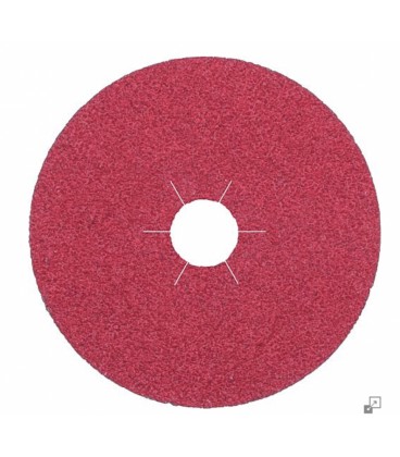 Disques fibre Klingspor FS964, 125 x 22 mm, grain 50, trou étoilé, cond. 25