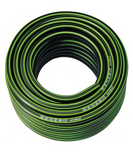 Tuyau à eau-Geka "100"1/2"-13mm, 50m PVC 3 couches noir-vert