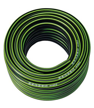 Tuyau à eau-Geka "100"1/2"-13mm, 50m PVC 3 couches noir-vert