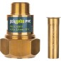 Raccord à compression Polygebo PVC A 20 x 2,3 mm - DN15(1/2'')