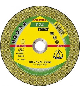 Disque de découpage KLINGSPOR coudé 125x2,5x22,23mm