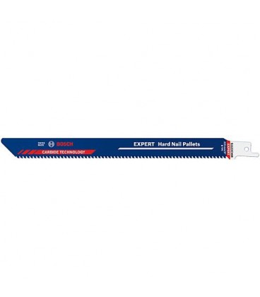 Lame de scie sabre BOSCH® EXPERT S1122CHM longueur 225 mm, pour bois et métal, conditionnement 1 pièce