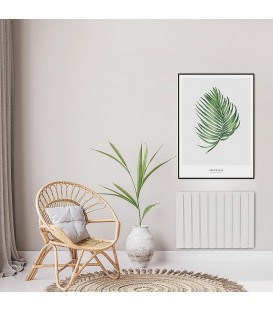 Radiateur aluminium électrique eBlitz Wi-Fi, 1000 Watt, blanc RAL 9010