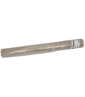 Film de construction en LDPE, 2 x 50 mètres type 100 transparent-teinté, UE 1 pièce