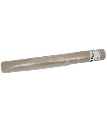 Film de construction en LDPE, 2 x 50 mètres type 100 transparent-teinté, UE 1 pièce