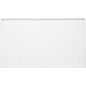 Radiateur profilé PLATTELLA V6 L raccordement standard 6-raccords, Type 22/400/2400, couleur blanc RAL 9016