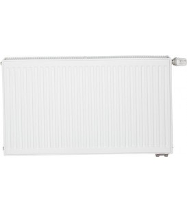 Radiateur profilé PLATTELLA V6 L raccordement standard 6-raccords, Type 22/400/2400, couleur blanc RAL 9016