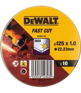 Disque de découpage DeWALT DT3507-QZ 125 x 1 x 22,23 mm