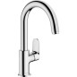 Mitigeur de lavabo Hansgrohe 210 Vernis Blend, déport 166 mm, chromé, col de cygne