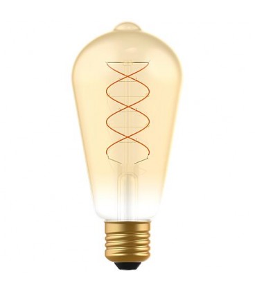 Ampoule LED déco/vintage - forme de tube ST64 E27 4W 250 mc 1800K 330° - variable