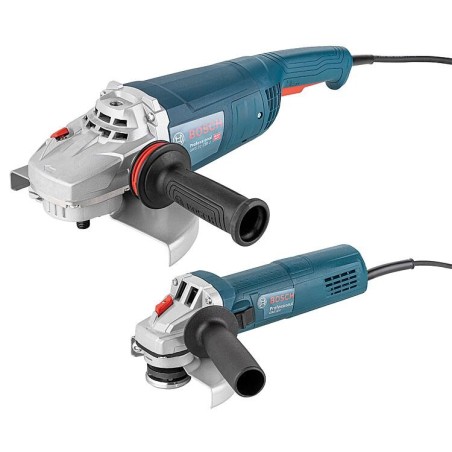 Winkelschleifer-Set Bosch mit 2200 W Ø 230 mm, 880 W Ø 125 mm