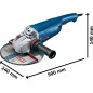 Winkelschleifer-Set Bosch mit 2200 W Ø 230 mm, 880 W Ø 125 mm