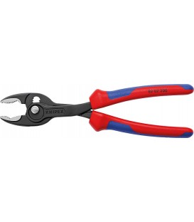 Pince de préhension frontale KNIPEX TwinGrip, poignée bicomposant, longueur 200 mm