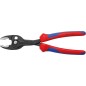 Pince de préhension frontale KNIPEX TwinGrip, poignée bicomposant, longueur 200 mm