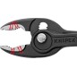 Pince de préhension frontale KNIPEX TwinGrip, poignée bicomposant, longueur 200 mm