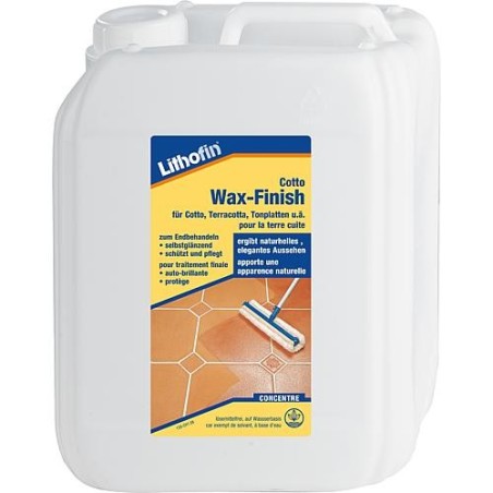 LITHOFIN Cotto Wax-Finish, bidon de 5 l