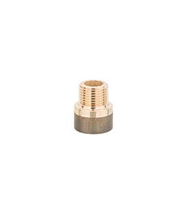 Rallonge de robinet 3540, R3/8" x Rp3/8" x 60 mm bronze