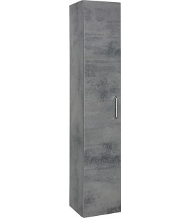 Armoire haute NOA, réversible, ciment, 300 x 1600 x 270 mm