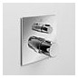 Mitigeur thermostatique de douche encastré Ideal Standard Ceratherm C100, rosace 163 x 163 mm, chromé