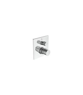 Mitigeur thermostatique de douche encastré Ideal Standard Ceratherm C100, rosace 163 x 163 mm, chromé