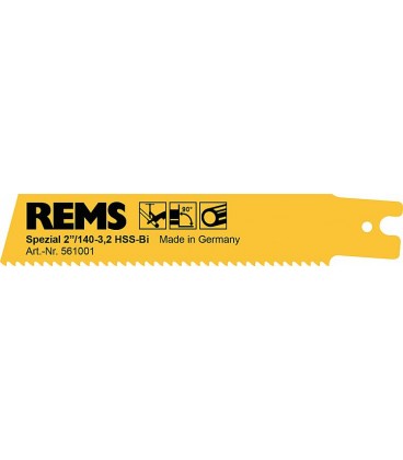 REMS Lame de scie spéciale 2"/140-3,2 UE 5 pièces