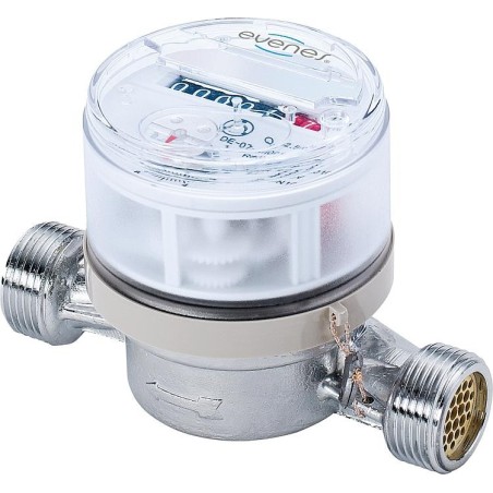 Compteur d eau froide EVENES Q3 2,5, DN15 1/2", B1 : 110mm cout de certification inclsu