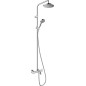 Douchette Hansgrohe 200 1 jet Vernis Blend chrome avec thermostat baignoire