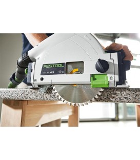 Scie plongeante sans fil Festool 2 x 18 V TSC 55 5,0 KEBI-Plus/XL-FS avec 2x batteries 5 Ah et chargeur