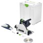 Scie plongeante sans fil Festool 2 x 18 V TSC 55 5,0 KEBI-Plus/XL-FS avec 2x batteries 5 Ah et chargeur