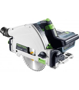 Scie plongeante sans fil Festool 2 x 18 V TSC 55 5,0 KEBI-Plus/XL-FS avec 2x batteries 5 Ah et chargeur