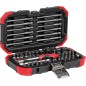 Jeu d'embouts GEDORE red 51 pièces 1/4" R33003051, avec coffret de transport