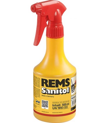 Huile de taraudage Rems Sanitol en flacon pulvérisateur, contenu : 500 ml