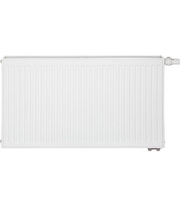 Radiateur profilé PLATTELLA V6 L raccordement standard 6-raccords, Type 22/600/2000, couleur blanc RAL 9016