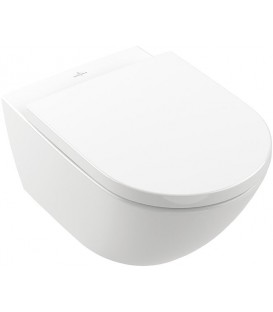 Combi-Pack Villeroy & Boch Subway 3.0 sans rebord, Softclose blanc