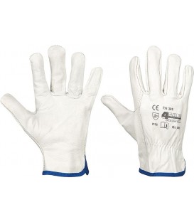 Gants de chauffeur cuir vachette (EN 388) Taille 9