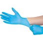 Gants nitril poudrés long 24 cm - bleu taille XL - paquet de 100