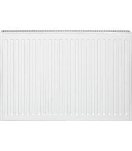 Radiateur profilé PLATTELLA V6 L raccordement standard 6-raccords Type 21/500/600, couleur blanc RAL 9016