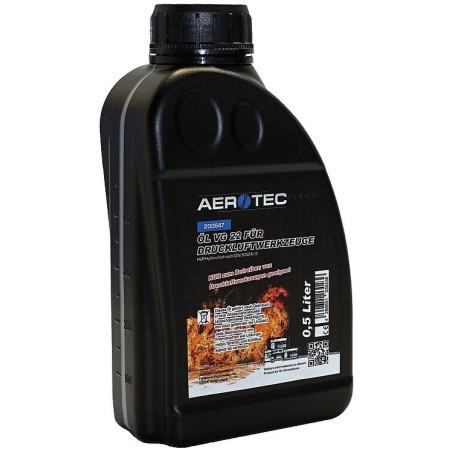 Huile hydraulique AEROTEC pour outils pneumatiques, contenu 500 ml