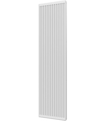 Radiateur profilé en acier type vertical 22 x 1800 x 500, blanc