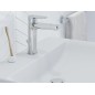 Mitigeur lavabo Ideal Standard Cerafine O, saillie de 126 mm, chromé, sans garniture d’écoulement