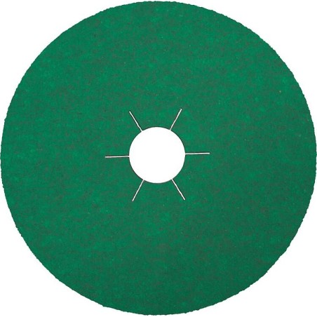 Disques fibre Klingspor CS570, 125 x 22 mm, grain 36, trou étoilé, cond. 25