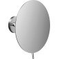 Miroir cosmétique emco rond 3x, adaptateur adhésif Ø:200mm